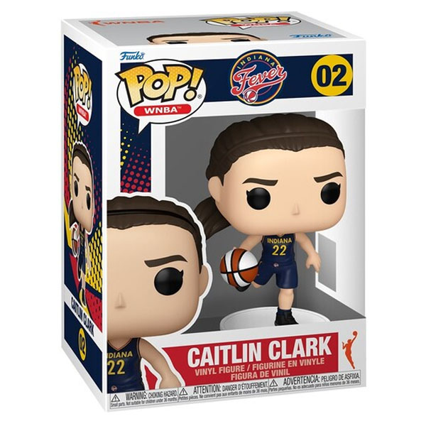 Funko POP #02 WNBA Indiana Fever Caitlin Clark Figure